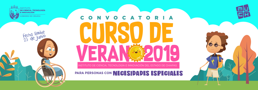 Convocatoria al Curso de Verano para Personas con Necesidades Especiales 2019