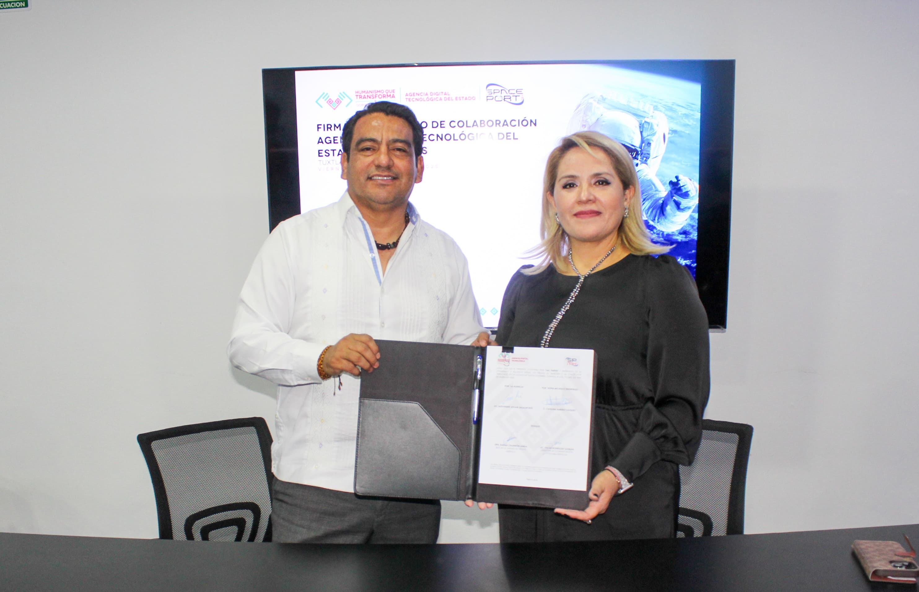 Agencia de Tecnología Digital y SpacePort MX impulsan la innovación y educación espacial en Chiapas