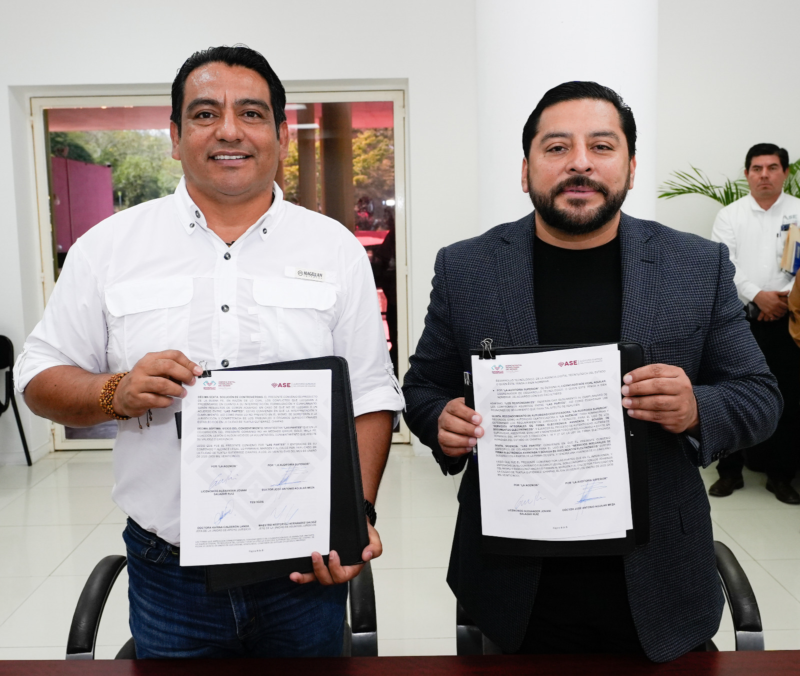 Agencia Digital Tecnológica otorgará Firma Electrónica a la ASE