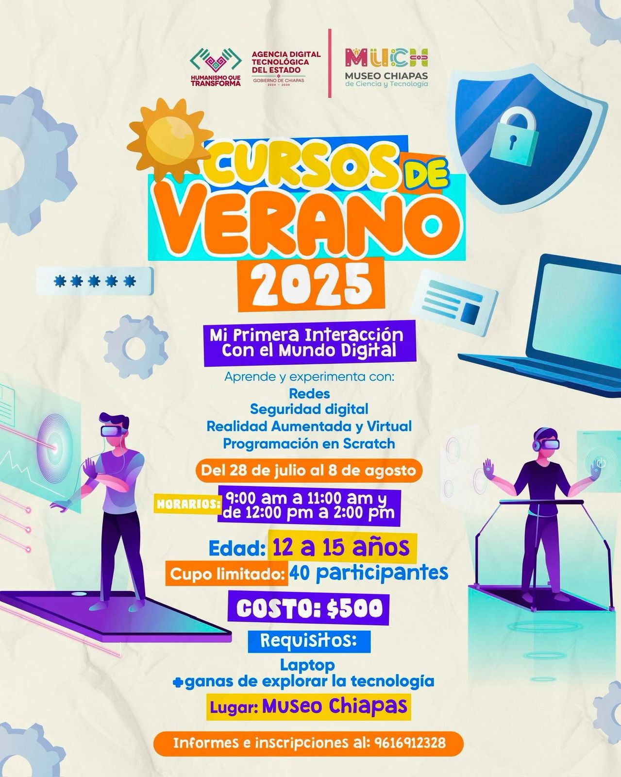 Agencia Digital Tecnológica (ADITECH) impulsa formación digital y científica en niñez y juventud chiapaneca